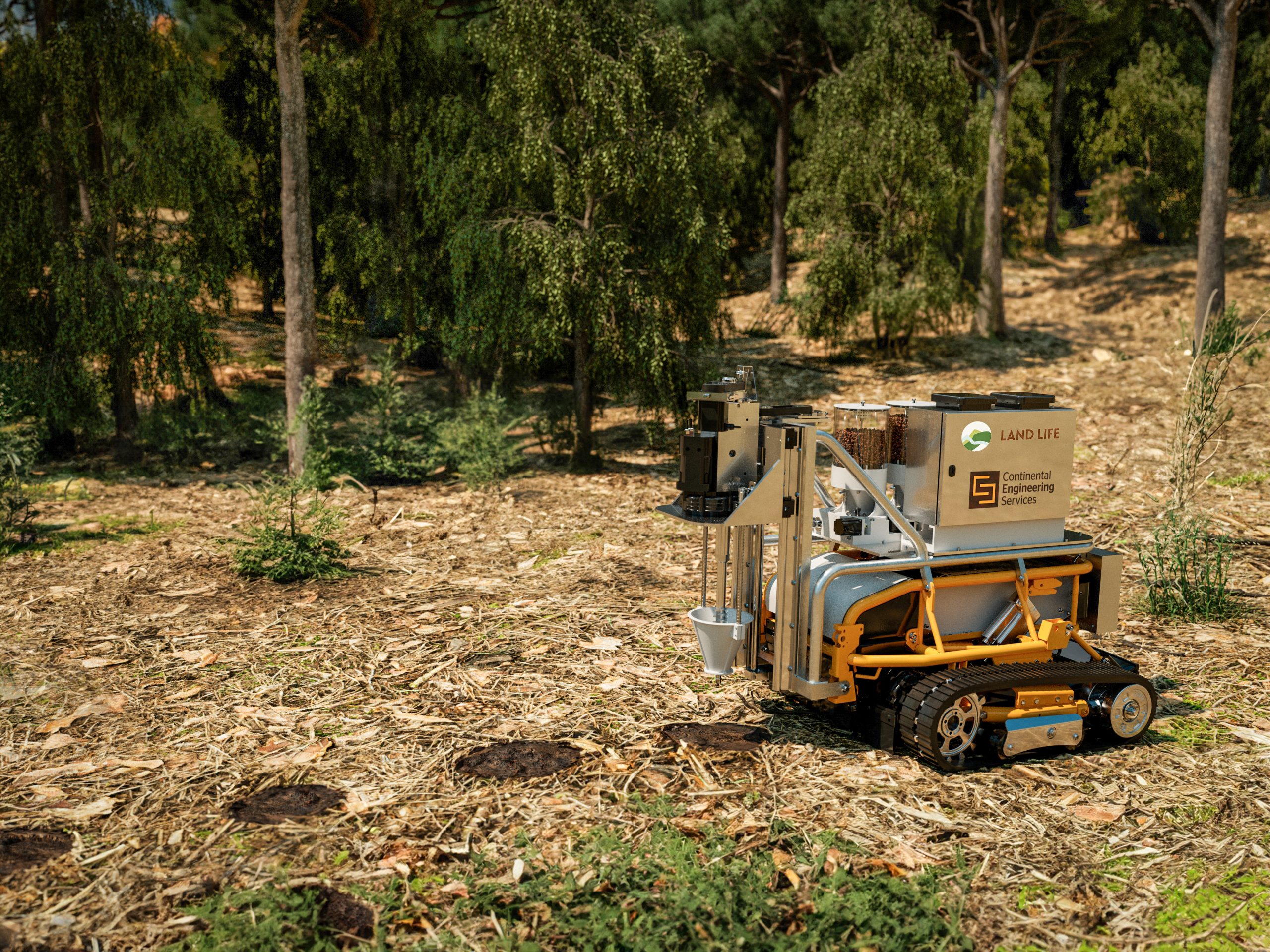 tree seeding robot